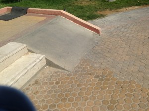 ADA ramps are a bit different here!